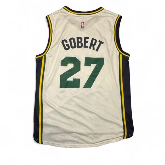Adidas Men's NBA Utah Jazz 27 Gobert basketball jersey Sz XXL - Picture 2 of 4